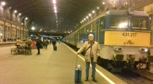 50. Estación Nuygati de Budapest (Hungría). 15 de noviembre de 2017.