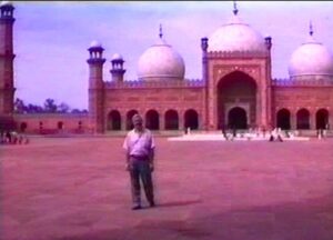 6. Mezquita Badshahi. Lahore (Pakistán). 31 de marzo de 1989.